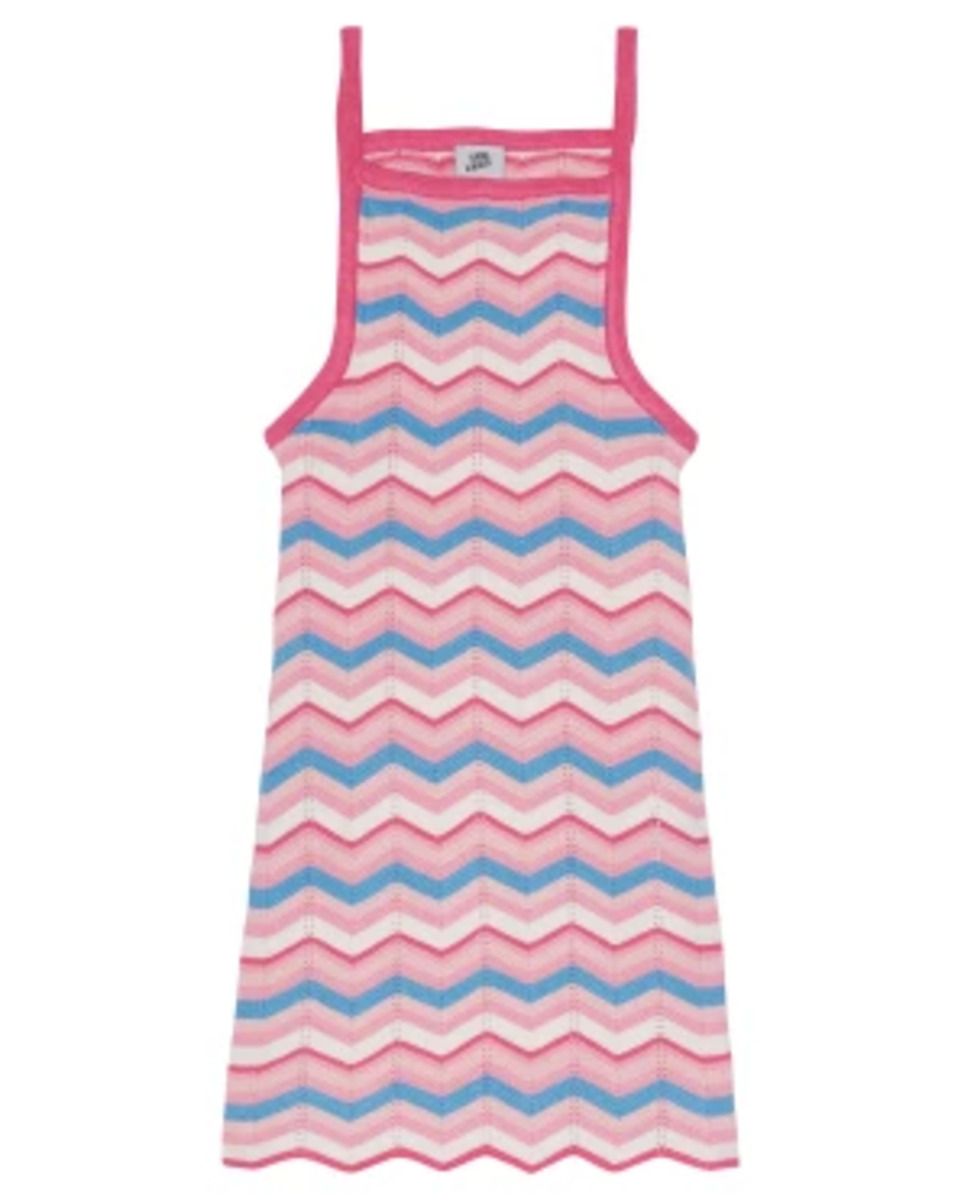 Bild 1 von Strickkleid Zickzack, Slim-fit, pink