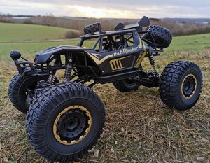 BruKa RC-Auto »RC Allrad Rock Crawler PANTHER XXL 50cm Ferngesteuertes Auto Monster Truck«