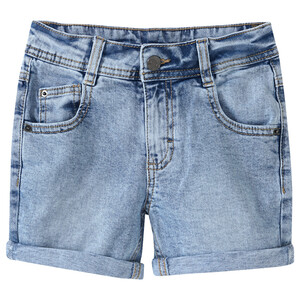 Jungen Jeansshorts im Five-Pocket-Style HELLBLAU