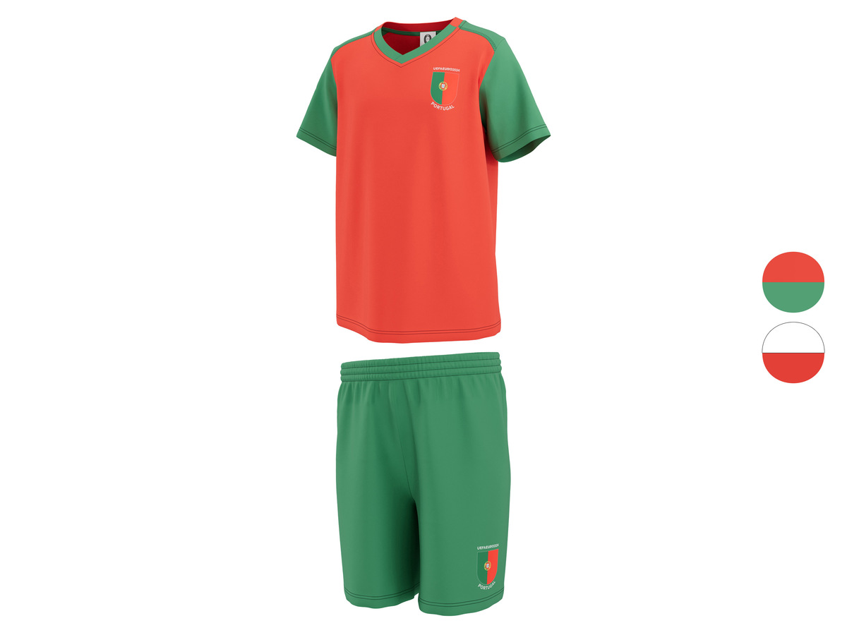 Kleinkinder Kinder TrikotSet »UEFA EURO 2024«, Portugal von Lidl für 8,99 € ansehen!