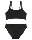 Bild 1 von Strukturierter Bikini, Y.F.K., 2-tlg. Set, schwarz