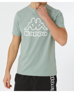 Kappa T-Shirt, Kappa, Rundhalsausschnitt, hellgrün