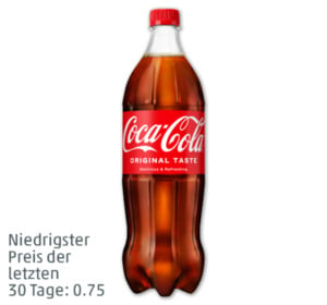 COCA-COLA, FANTA, SPRITE oder MEZZO MIX