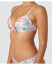 Bild 1 von Bikini-Oberteil mit Schleife, Janina, verstellbare Träger, weiß bedruckt