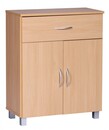 Bild 2 von WOHNLING Sideboard Buche 60 x 75 cm mit 2 Türen & 1 Schublade