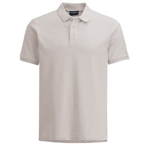 Herren Poloshirt in Piqué-Qualität BEIGE