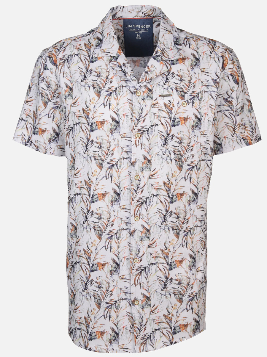 Bild 1 von Herren Resorthemd mit Alloverprint
                 
                                                        Grau