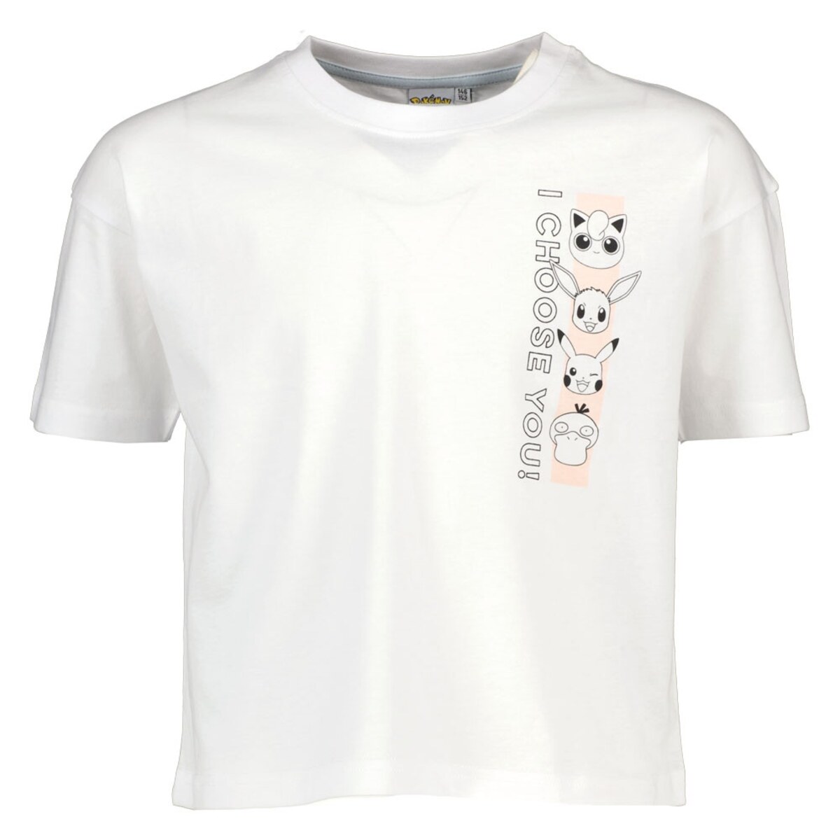 Bild 1 von Mädchen-T-Shirt Pokémon Kurze Ärmel, Weiß, 110/116