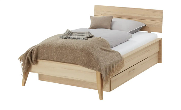 Bild 1 von Funktionsbett holzfarben Maße (cm): B: 102 H: 89 T: 215 Jugendmöbel