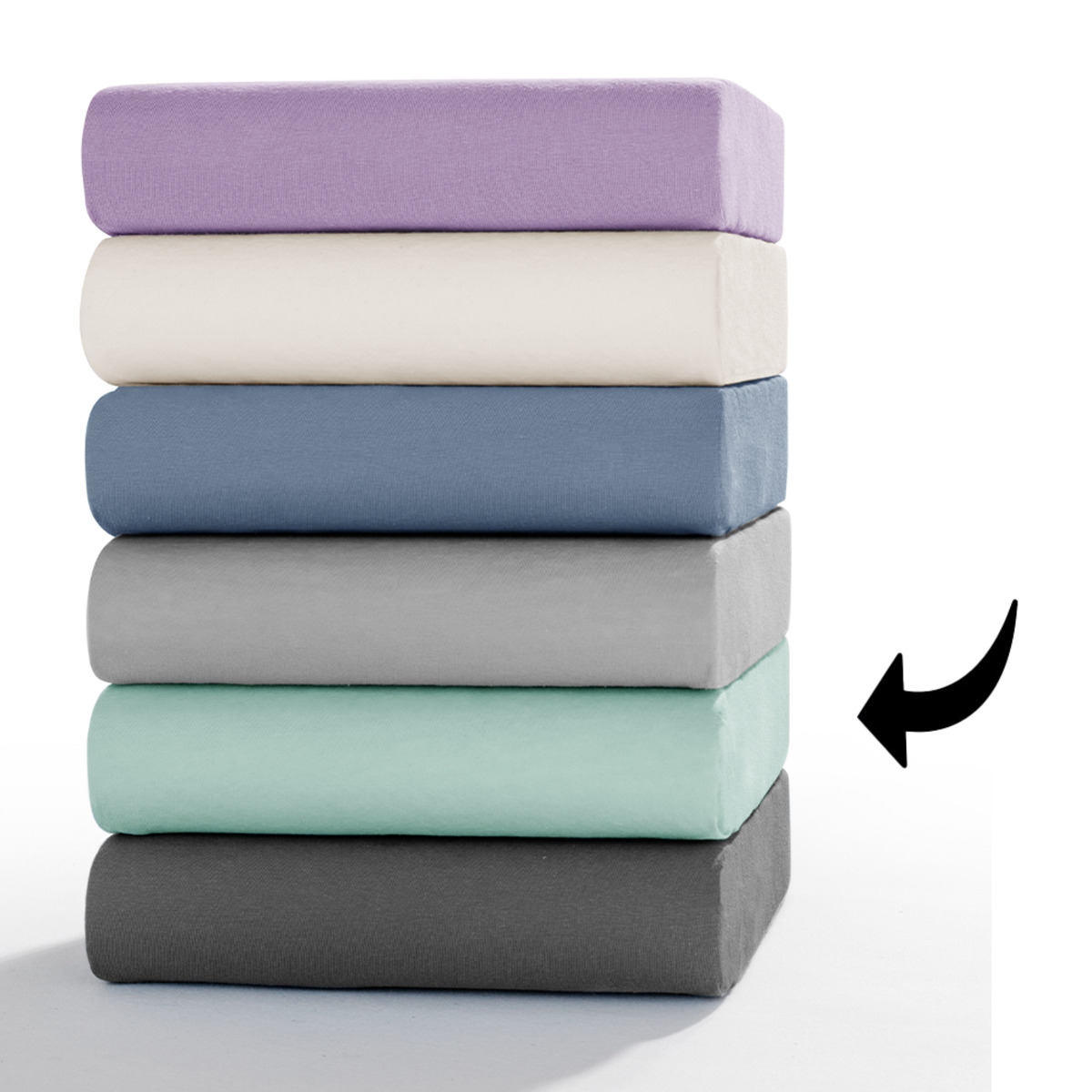 Bild 1 von Jersey-Spannbetttuch