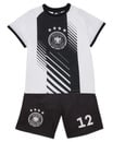 Bild 1 von DFB Trikot und Shorts, 2-tlg. Set, weiß/schwarz