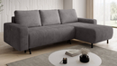 Bild 1 von Wohnlandschaft Ecksofa RIMINI Grau mit elektrischer Sitztiefenverstellung Bett Sofa Schlafsofa