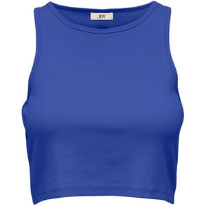 Damen Top in Ripp-Optik
                 
                                                        Blau