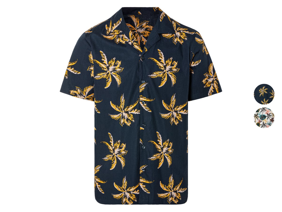 Bild 1 von LIVERGY® Herren Freizeithemd mit Kubakragen