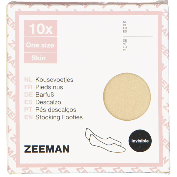 Bild 1 von Damen-Füßlinge 10er-Pack, Beige, ONE SIZE