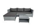 Bild 4 von Happy Home 3 tlg. Loungeset HGS62-DGR dunkelgrau