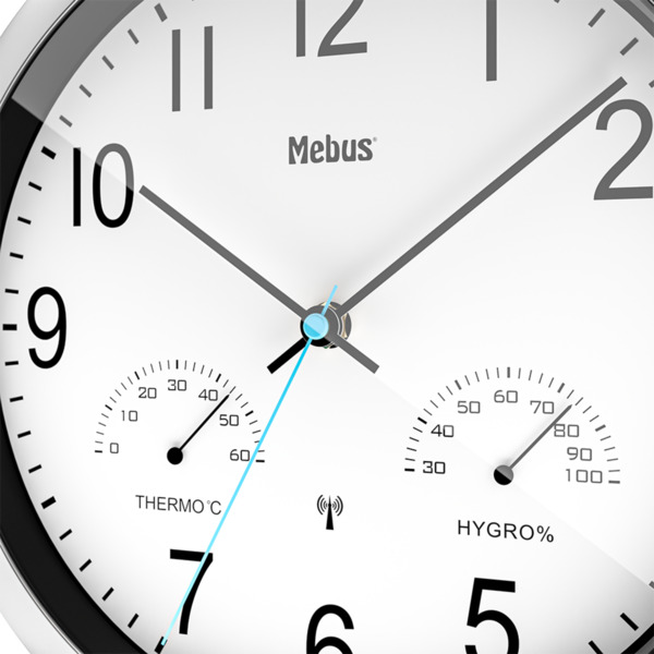 Bild 3 von Funk-Uhr - Silber