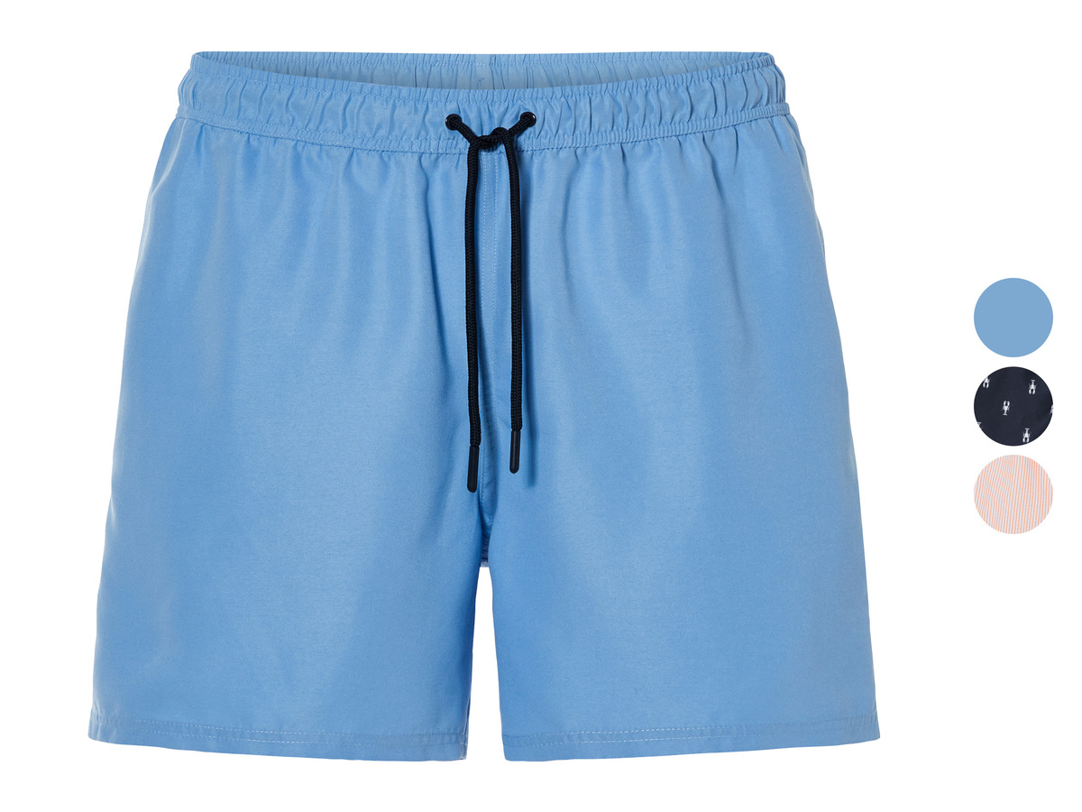 Bild 1 von LIVERGY® Herren Badeshorts, mit Seersucker-Struktur
