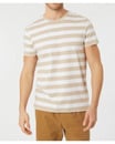 Bild 1 von Gestreiftes T-Shirt, X-Mail, Rundhalsausschnitt, Beige