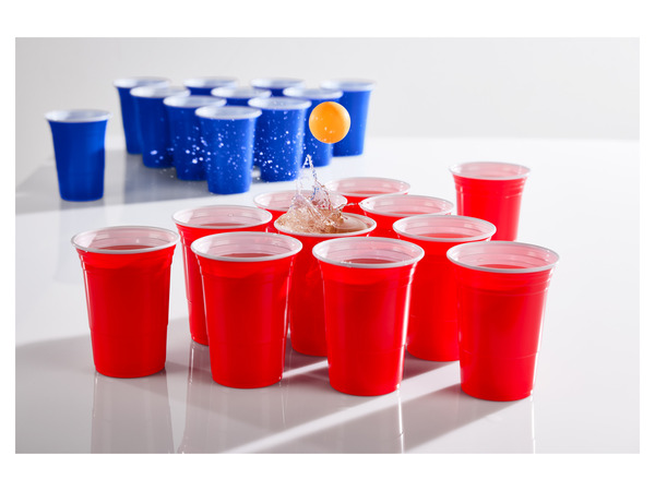 Bild 1 von ERNESTO® Beer Pong, wiederverwendbar, mit praktischen Markierungen