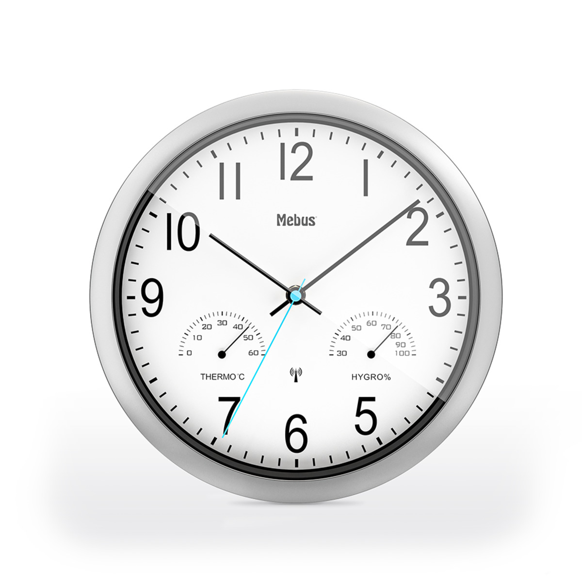 Bild 1 von Funk-Uhr - Silber