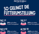 Bild 4 von Pets Deli Nassfutter Filet-Menü mit Hühnerfilet, Karotten & Löwenzahn für Katzen, 85 g