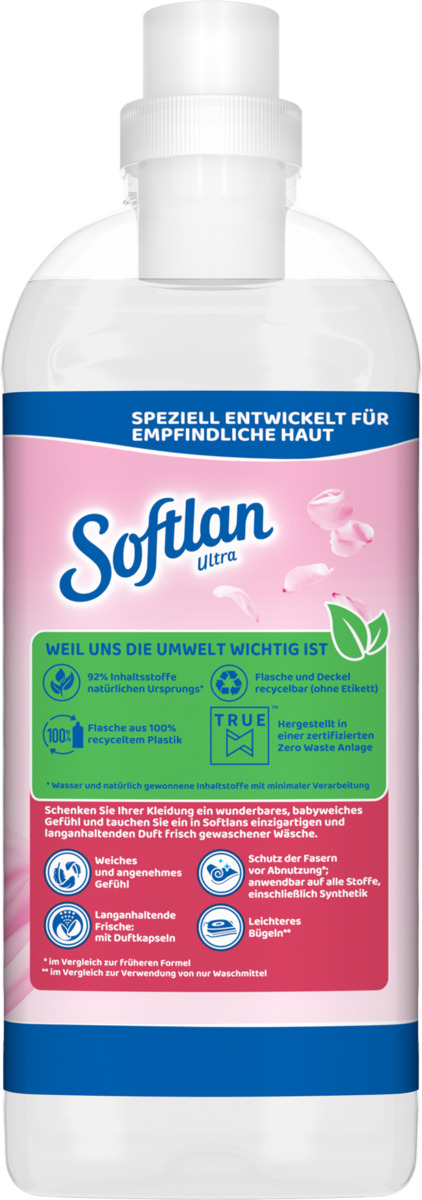 Bild 1 von Softlan Ultra Weichspüler Weich & Mild 45 WL