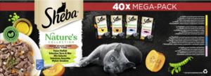 Sheba Nature's Collection in Sauce Feine Vielfalt Mega-Pack, 3.400 g