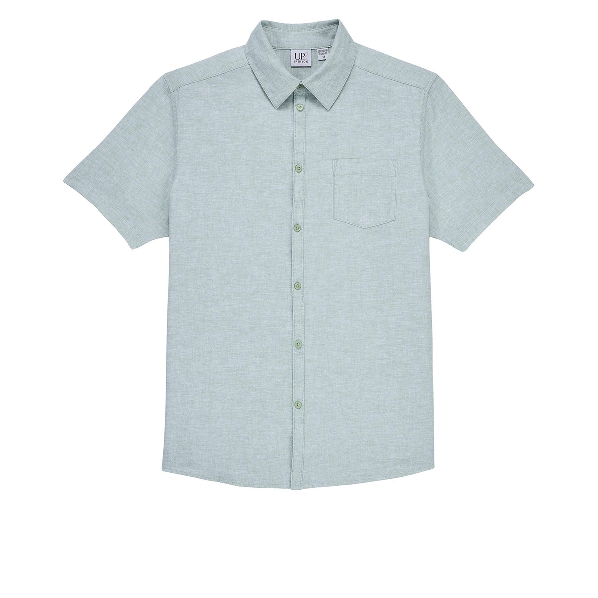 Bild 2 von UP2FASHION Herren Leinen-Kurzarm-Hemd