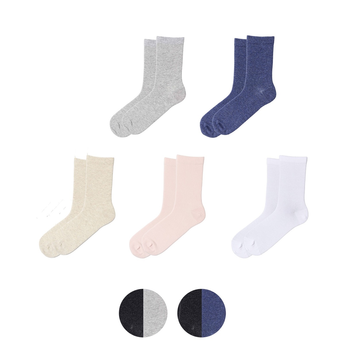 Bild 1 von UP2FASHION Damen und Herren Socken, 5 Paar