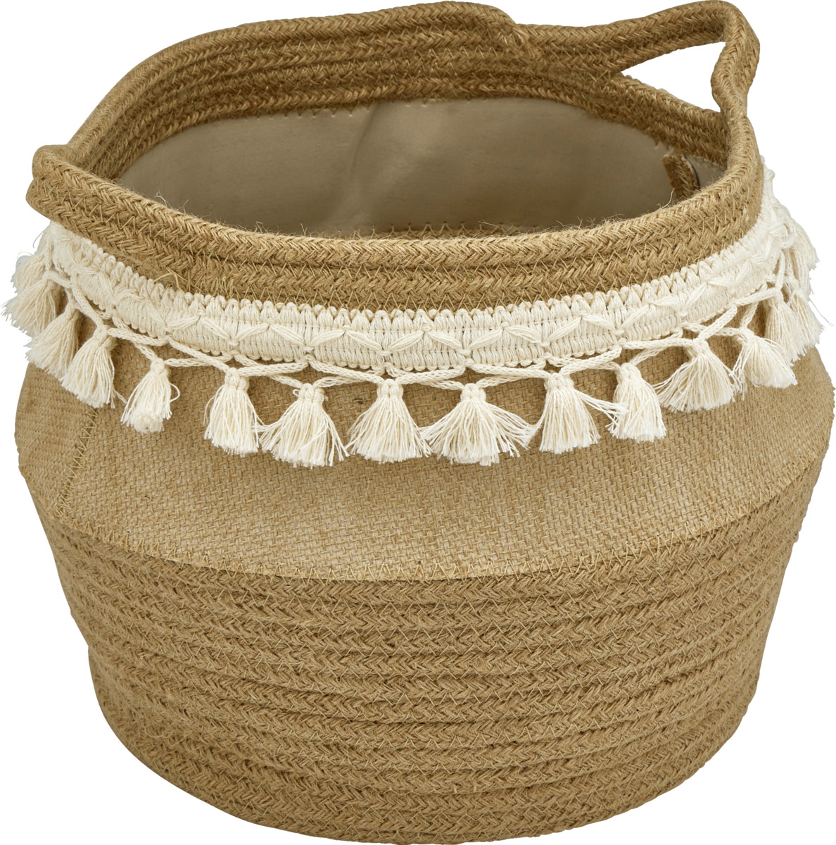 Bild 1 von IDEENWELT Jute-Aufbewahrungskorb