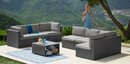 Bild 1 von KONIFERA Gartenlounge-Set »Malta«, (25-tlg), Ecklounge, Sessel, Tisch 69x69 cm