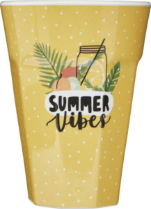 IDEENWELT Melamin-Trinkbecher 450 ml Summer Vibes