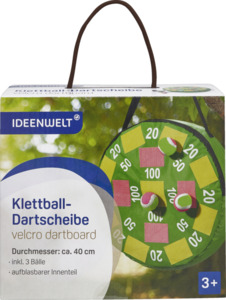 IDEENWELT Klettball Dartscheibe