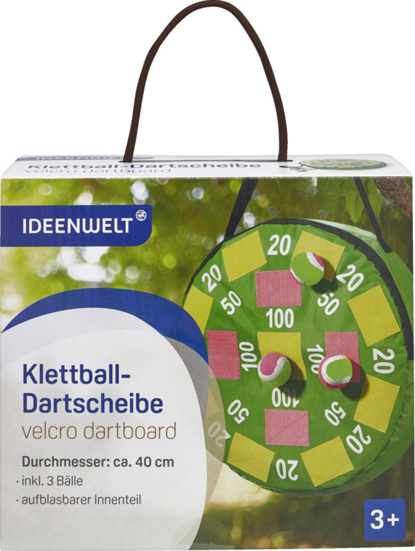 Bild 1 von IDEENWELT Klettball Dartscheibe