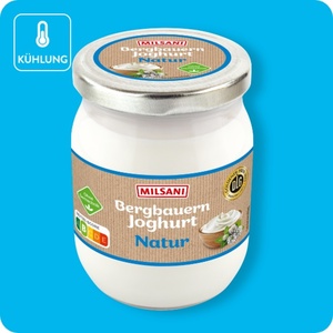 MILSANI Bergbauern-Naturjoghurt, Ohne Gentechnik