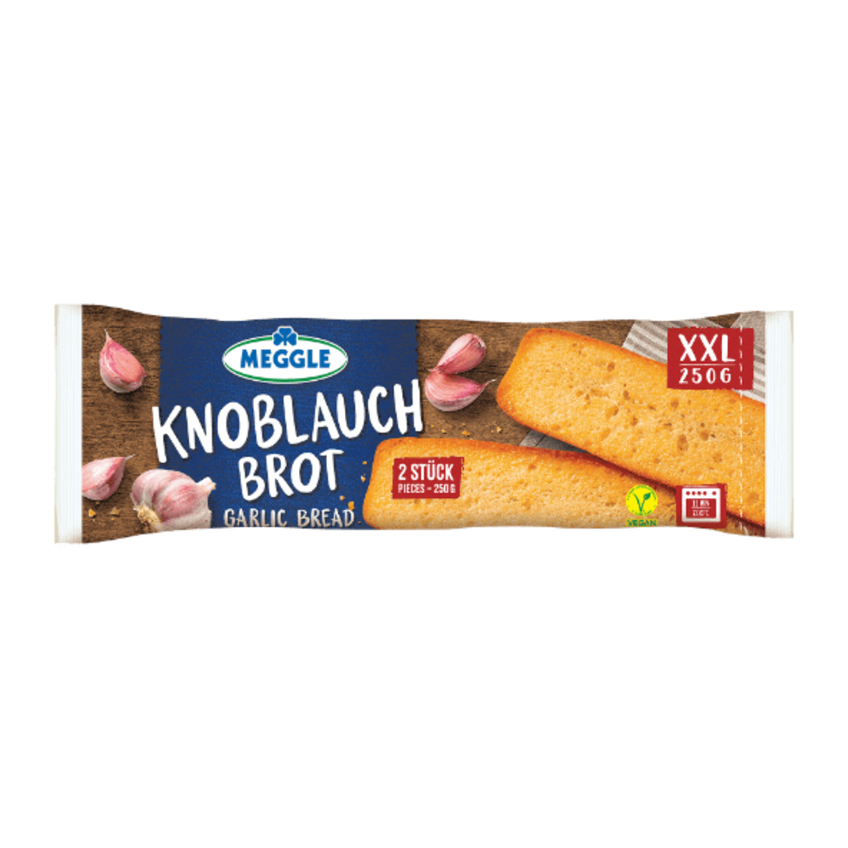 Bild 1 von MEGGLE Knoblauchbrot XXL 250g