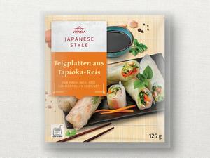 Japanese Style Reisteigplatten, 
         125 g