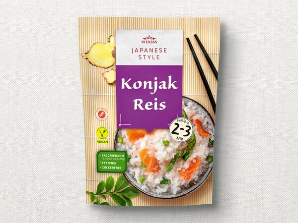 Bild 1 von Japanese Style Konjak Reis, 
         250 g