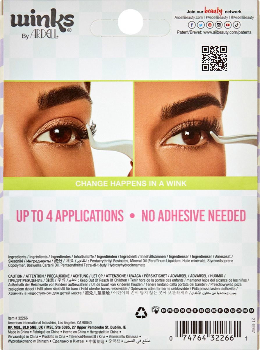 Bild 2 von ARDELL Winks Press On Lash Natural underlash extentions Wimpern