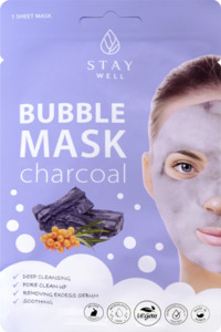 STAY WELL Deep Cleansing Bubble Mask - Charcoal