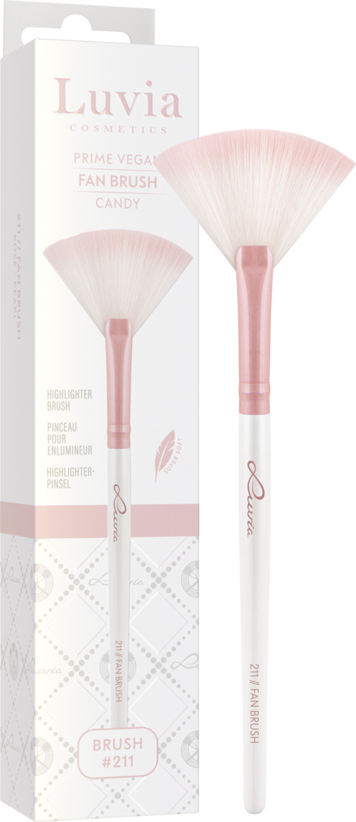 Bild 1 von Luvia Cosmetics 211 Fan Brush - Candy