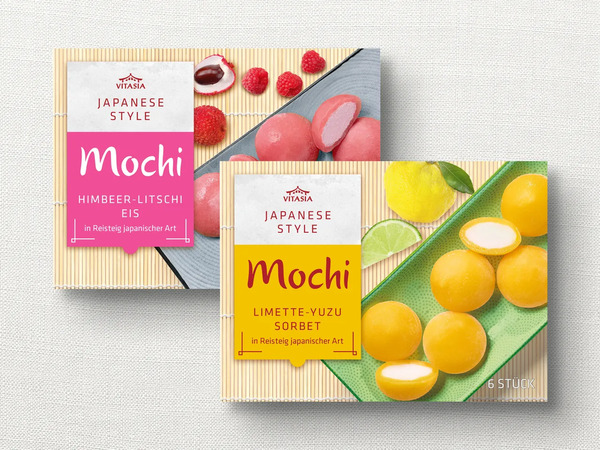 Bild 1 von Japanese Style Mochi Eis/Sorbet, 
         6x 35 g