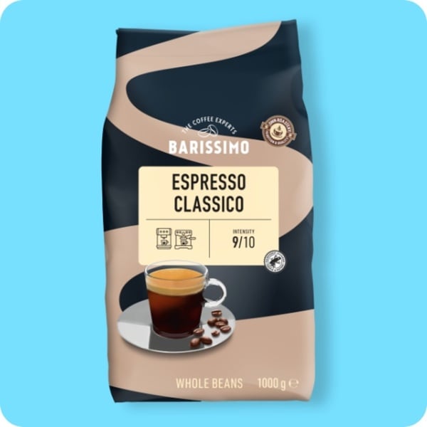 Bild 1 von BARISSIMO Espresso Classico oder Caffè Gustoso, Ganze Bohnen