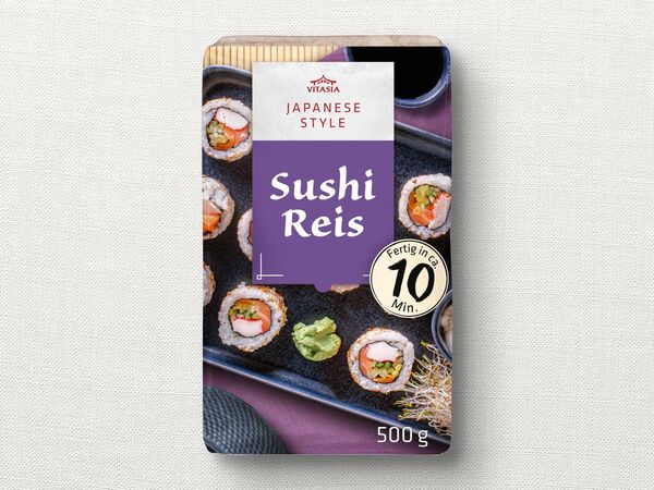 Bild 1 von Japanese Style Sushi Reis, 
         500 g