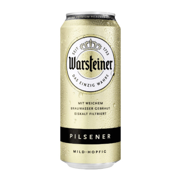 Bild 1 von WARSTEINER Pilsener 0,5L