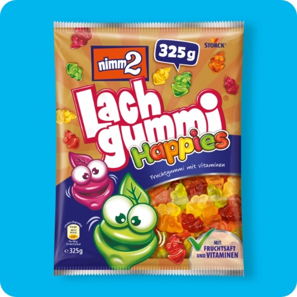 Bild 1 von STORCK® nimm2®  Lachgummi

, Happies