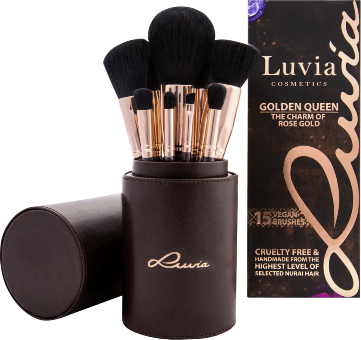 Bild 1 von Luvia Cosmetics Golden Queen - Brush Set