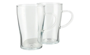 Peill+Putzler 2er Set Tee- / Kaffeegläser Orion  Buon Giorno - Borosilikatglas - 11,5 cm - Kaffee & Tee