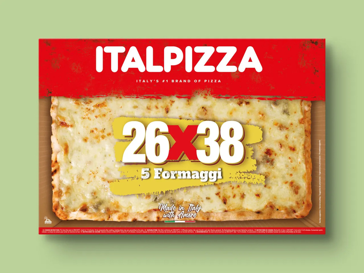 Bild 1 von Italpizza 5 Käse Pizza, 
         520 g